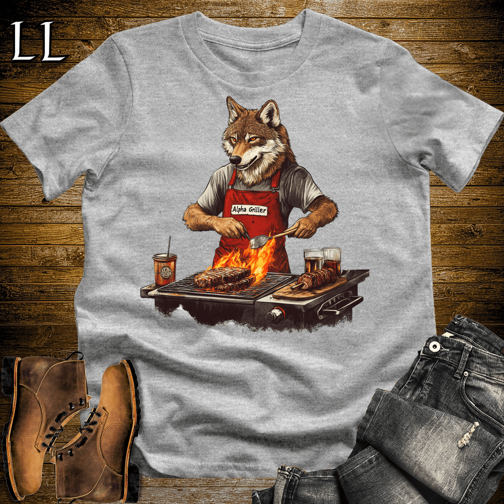 Party Animal Grill Wolf - Sport Grey - LegacyLayers