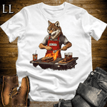 Party Animal Grill Wolf White | Grill Wolf