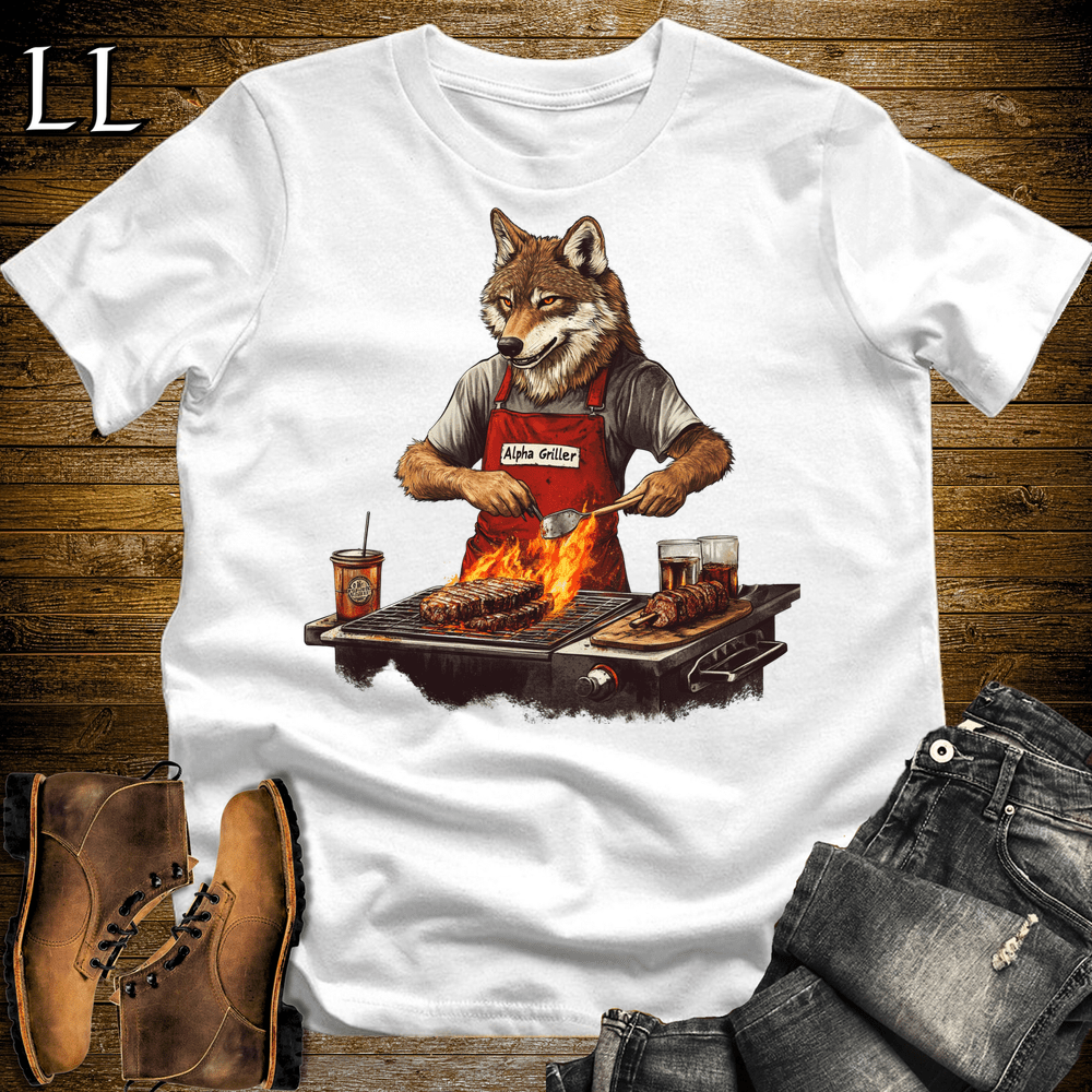 Party Animal Grill Wolf - White - LegacyLayers