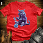 Party Animal Hookah Cat Black | Party Animal Tee