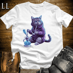 Party Animal Hookah Cat Royal Blue | Party Animal Tee