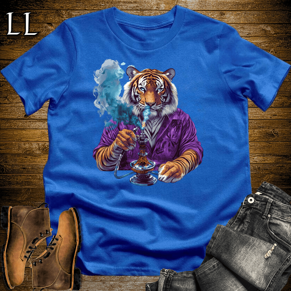 Party Animal Hookah Tiger - Royal - LegacyLayers