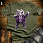 Party Animal Karaoke Cat Military Green | Party Animal Tee