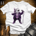 Party Animal Karaoke Cat White | Party Animal Tee