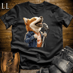 Party Animal Karaoke Dog Black | Karaoke Dog