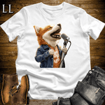 Party Animal Karaoke Dog White | Karaoke Dog