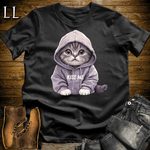 Party Animal Kiss Me Cat Black | Party Animal Tee