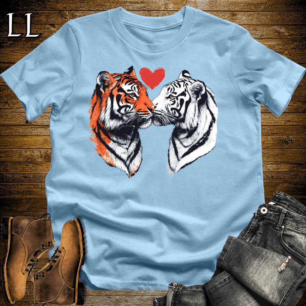 Party Animal Wine Night Tiger Light Blue | Wine Tiger
