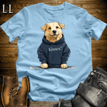 Party Animal Kisses Dog Light Blue | Kisses Dog | Party Animal Tee