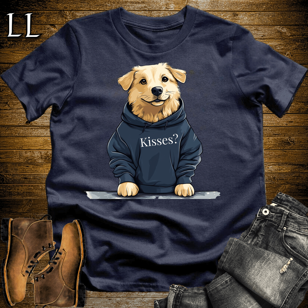 Party Animal Kisses Dog - Navy - LegacyLayers