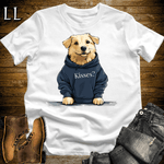 Party Animal Kisses Dog White | Kisses Dog | Party Animal Tee