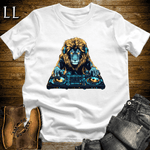 Dancing Lion White | Party Animal Tee