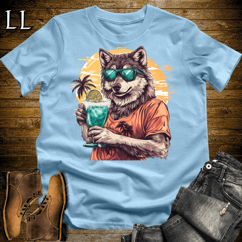 Party Animal Margarita Wolf - Light Blue - LegacyLayers
