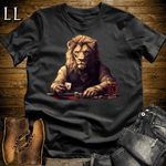 Karaoke Lion Black | Party Animal Tee