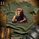 Karaoke Lion Military Green | Party Animal Tee