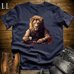 Karaoke Lion Navy | Party Animal Tee