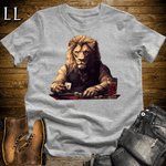 Karaoke Lion Sport Grey | Party Animal Tee