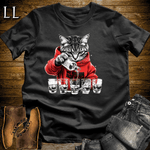 Party Animal Shots Cat Black | Party Animal Tee
