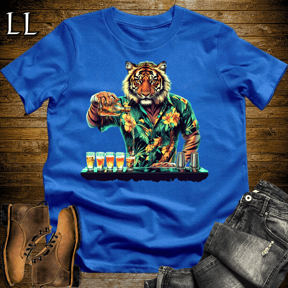 Party Animal Shots Tiger Royal Blue | Shots Tiger