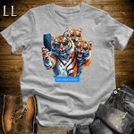 Party Animal Selfie Tiger Sport Grey | Selfie Tiger | Party Animal Tee