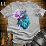 Party Animal Vape Cat Sport Grey | Vape Cat Tee