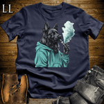 Party Animal Vape Dog Navy | Vape Dog Tee