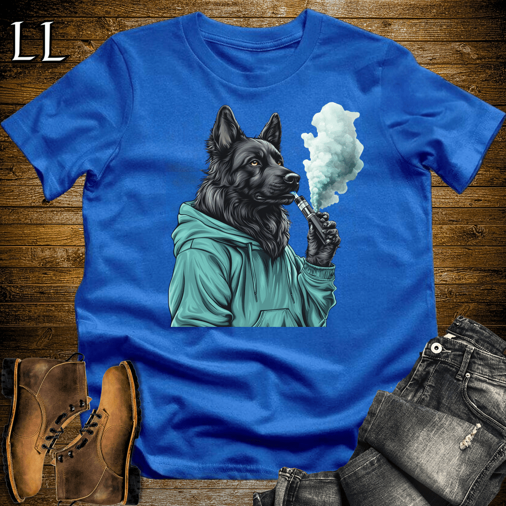 Party Animal Vape Dog Royal | Vape Dog Tee