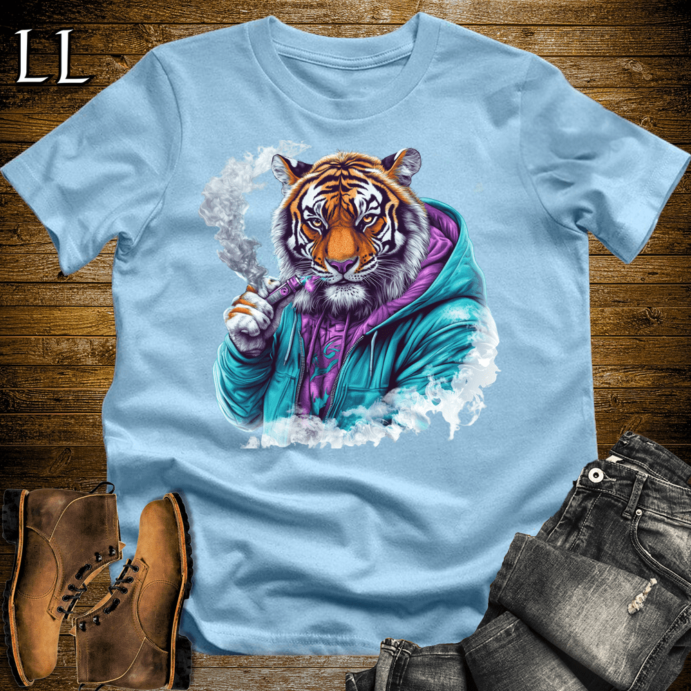Party Animal Dancing Tiger Light Blue | Dancing Tiger