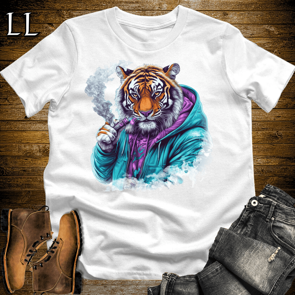 Party Animal Dancing Tiger White | Dancing Tiger