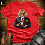 Party Animal Poker Night Tiger Red | Poker Tiger