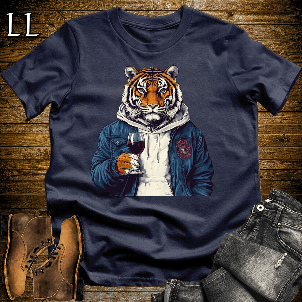 Party Animal Wine Tiger - Navy - LegacyLayers