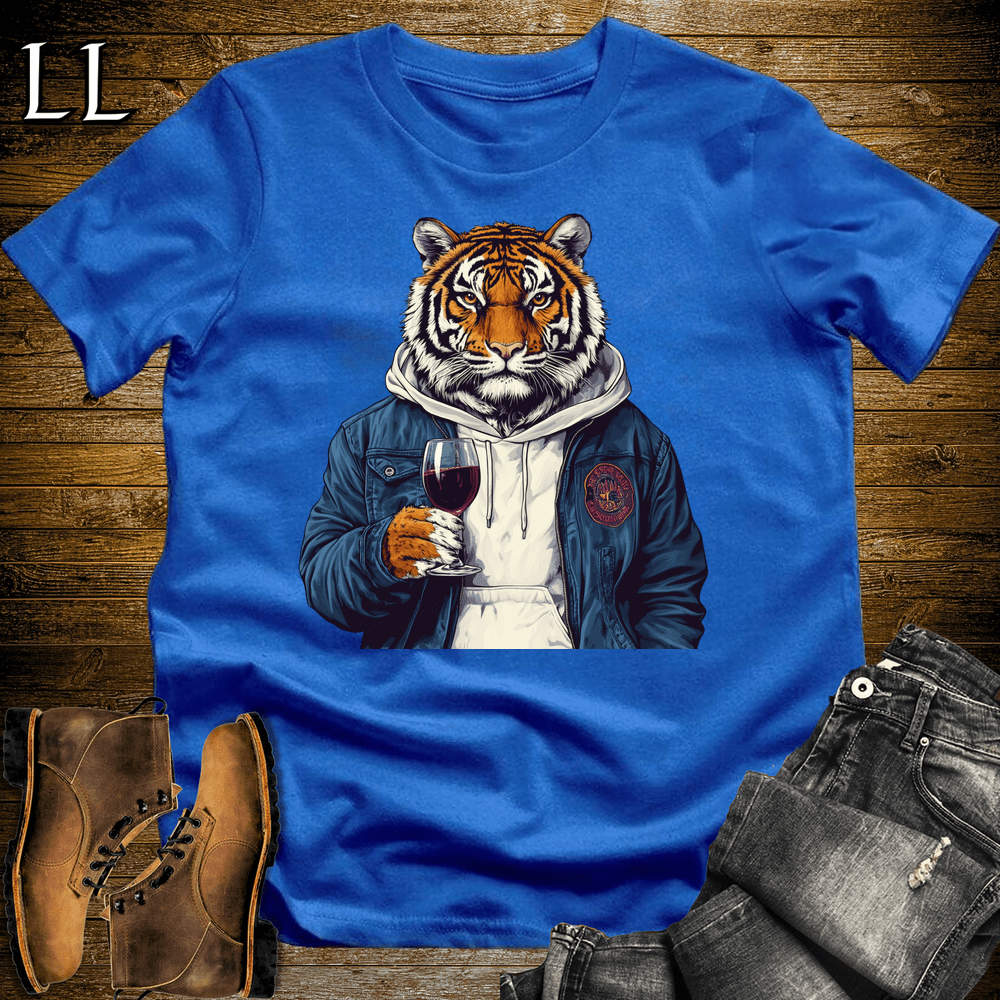 Party Animal Wine Tiger - Royal - LegacyLayers