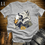 Party Animals Beer Chug Wolf - Sport Grey - LegacyLayers