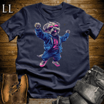 Party Animals Dancing Dog Navy | Party Animal Tee