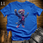 Party Animals Dancing Dog Royal Blue | Party Animal Tee