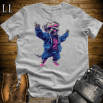 Party Animals Dancing Dog Sport Grey | Party Animal Tee