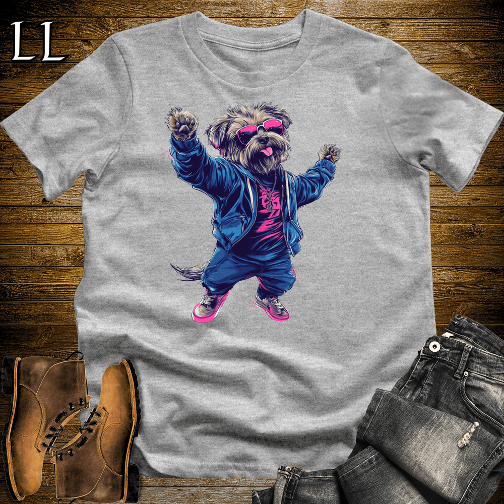Party Animals Dancing Dog Sport Grey | Party Animal Tee