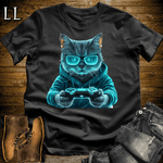 Party Animals Gaming Night Cat Black | Party Animal Tee