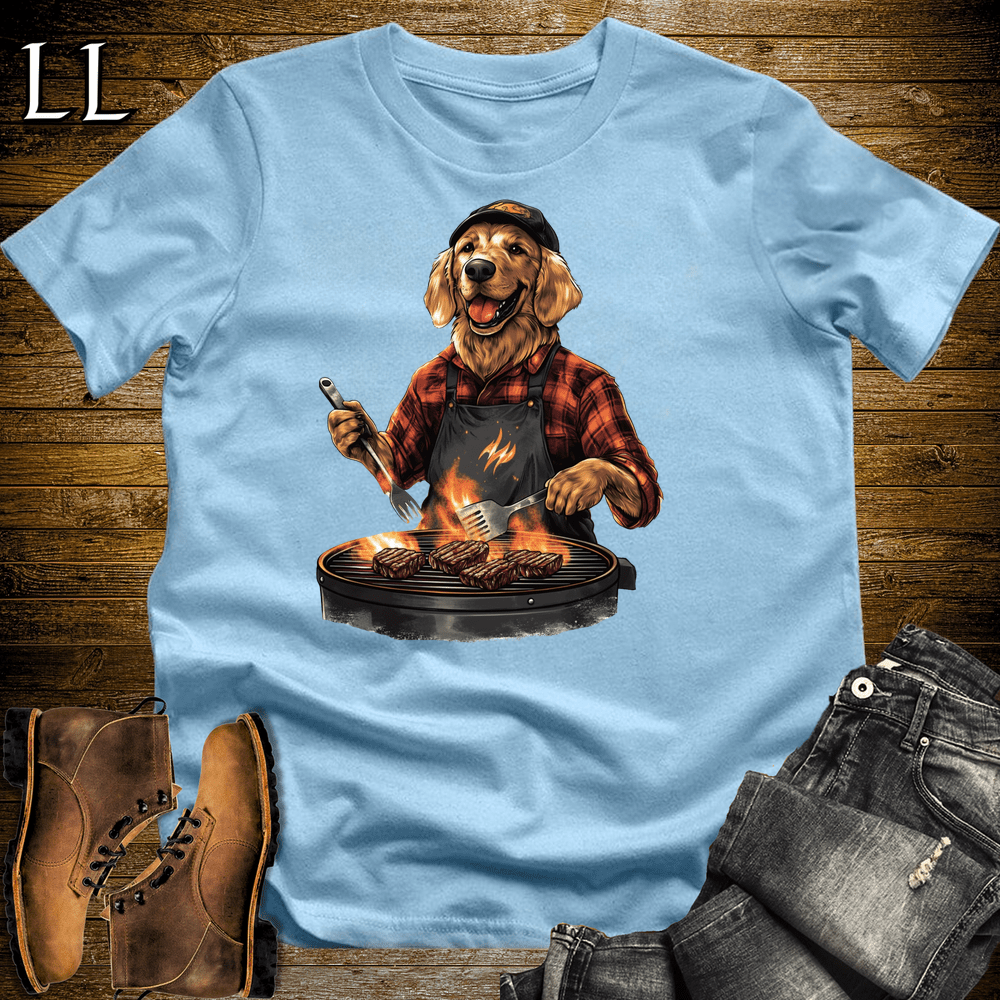 Party Animals Grill Master Dog - Light Blue - LegacyLayers