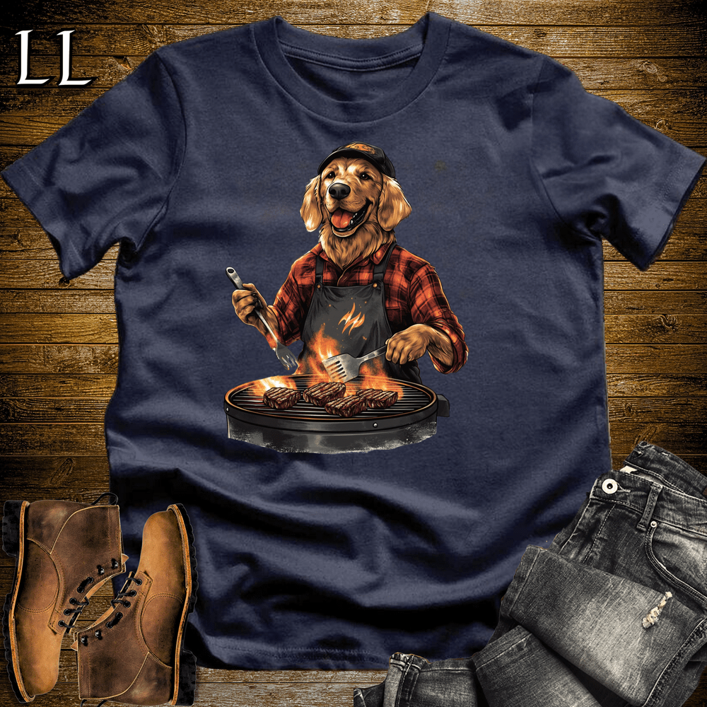 Party Animals Grill Master Dog - Navy - LegacyLayers