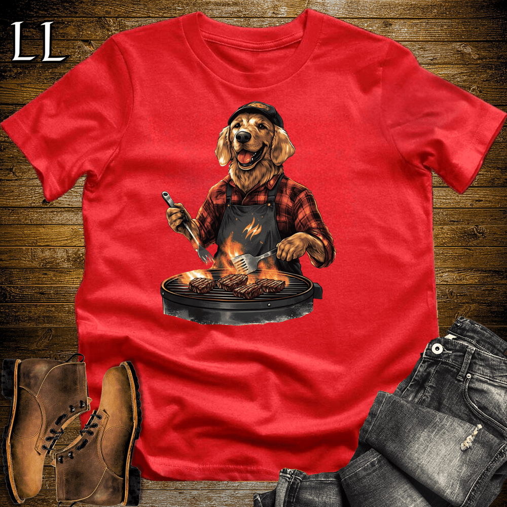 Party Animals Grill Master Dog - Red - LegacyLayers