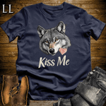 Party Animals Kiss Me Wolf - Navy - LegacyLayers