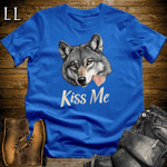 Party Animals Kiss Me Wolf - Royal - LegacyLayers