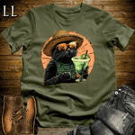 Party Animals Margarita Cat Military Green | Party Animal Tee