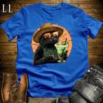 Party Animals Margarita Cat Royal Blue | Party Animal Tee
