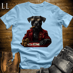 Party Animals Poker Night Dog - Light Blue - LegacyLayers