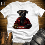 Party Animals Poker Night Dog - White - LegacyLayers