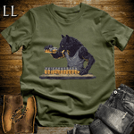 Party Animals Shots Wolf Military Green | Shots Wolf Tee