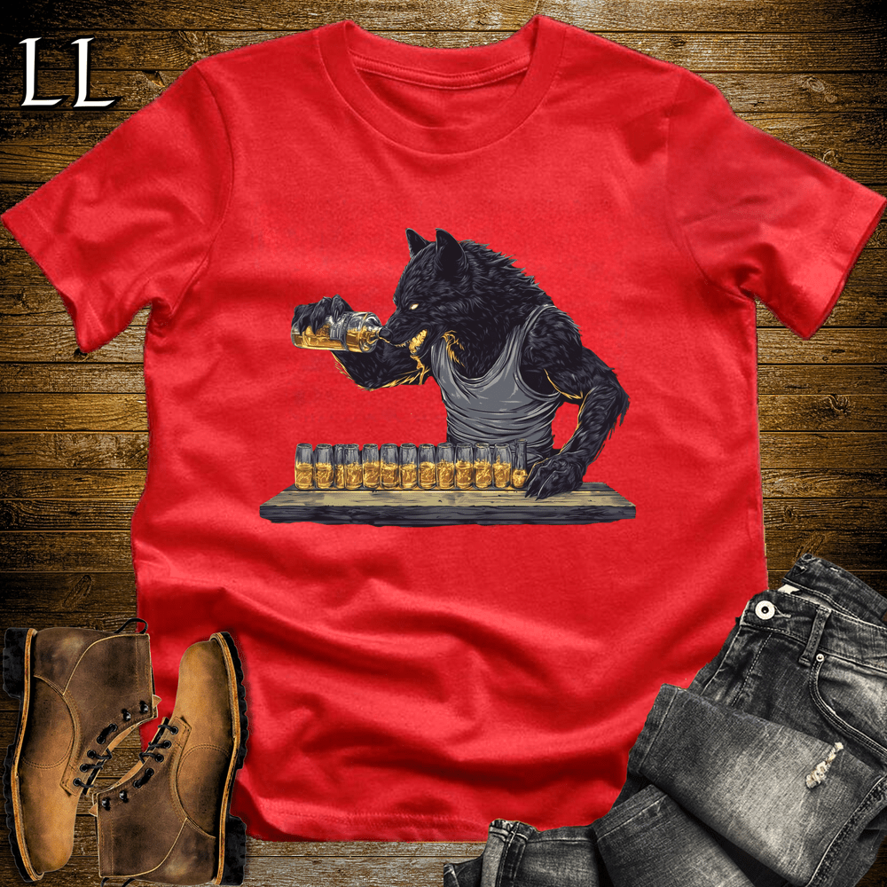 Party Animals Shots Wolf Red | Shots Wolf Tee