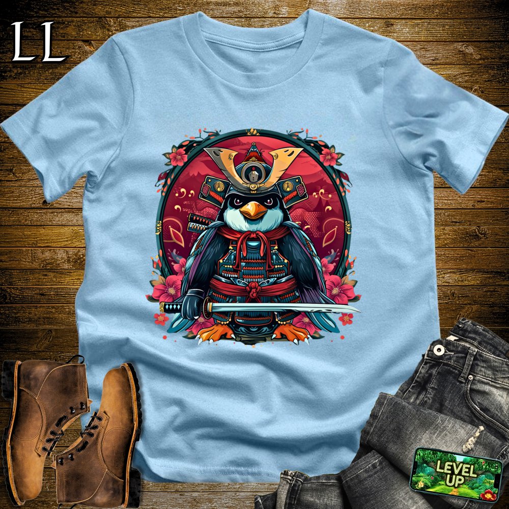 Penguin Samurai Softstyle Tee Light Blue | Samurai Tee